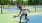 tennis court outdoors